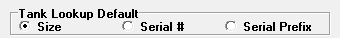 Tank Lookup Default Method